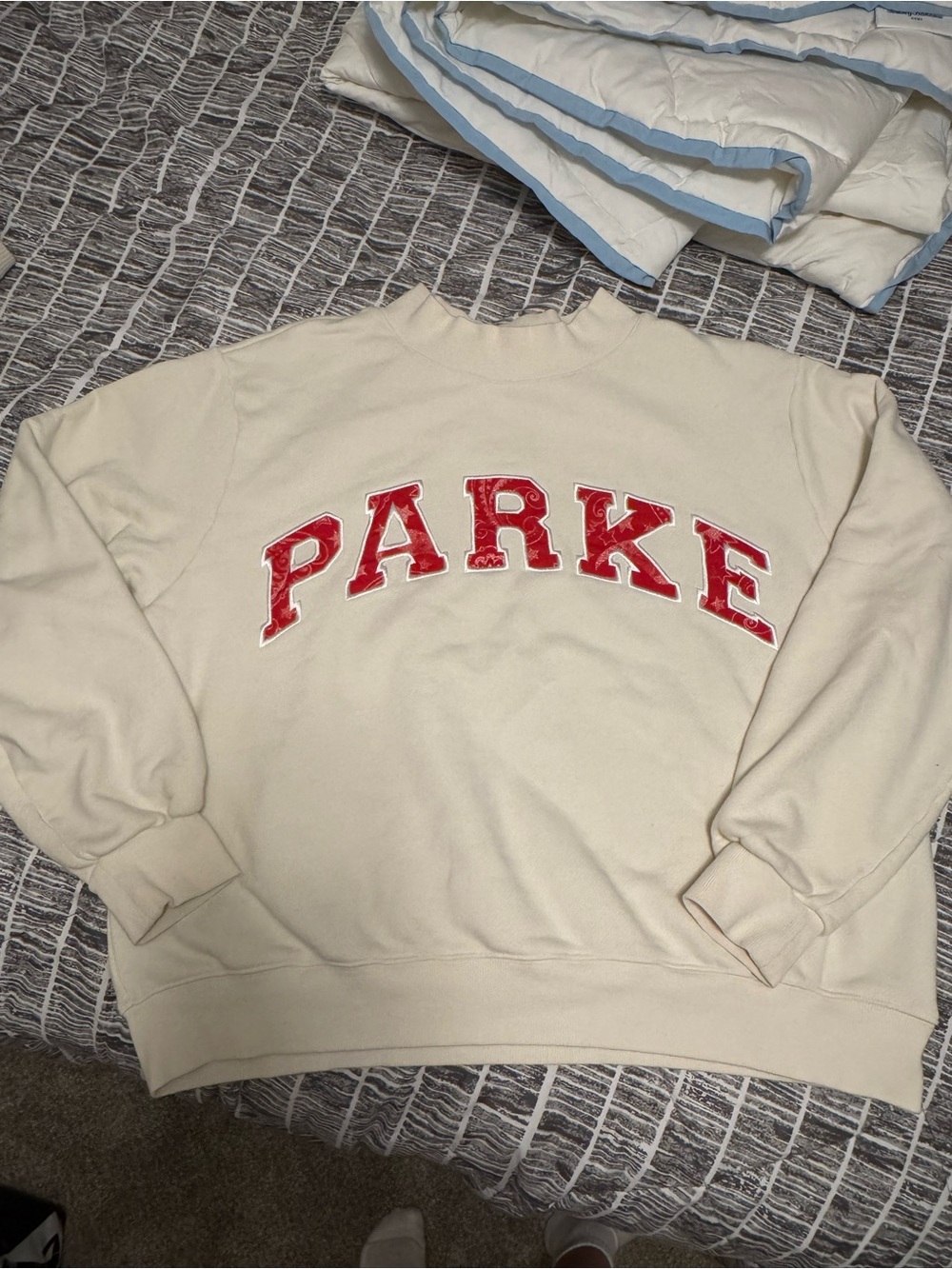 PARKE fourth of july mockneck